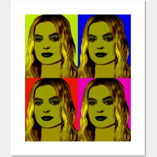 margot robbie Posters and Art